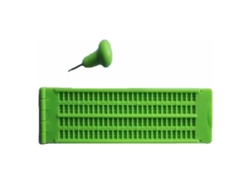 Lapiz Braille 4 Lineas 28 Celdas Plastico Fuerte Duradero Portatil Herramienta De Escritura Para Ciegos Y Visually Impedidos