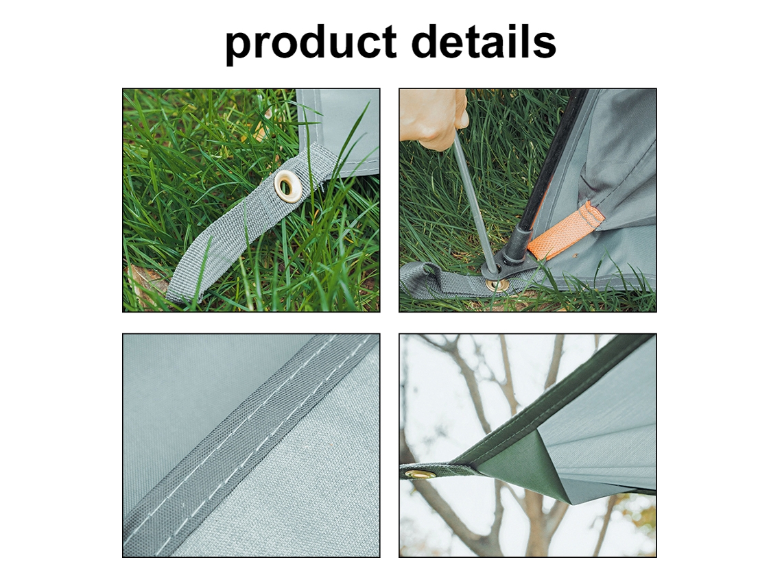 Esterilla Impermeable Para Acampar Al Aire Libre, Esterilla Gruesa De Tela Oxford Para Picnic, Esterilla Resistente Al Desgaste Para Senderismo.