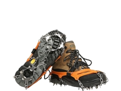 Crampons De 19 Dentes Em Aço Inoxidável Antiderrapante Para Gelo/neve