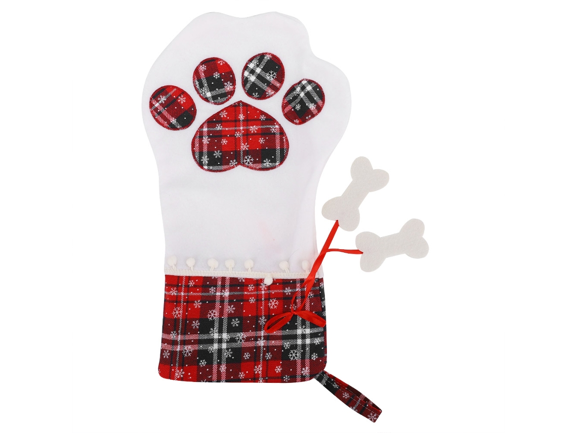 Bolsas navideñas, calcetines con pies, juguete para perros, decoración