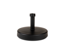 Suporte para guarda-sol de exterior Preto, base recarregável, 17 GARBAR