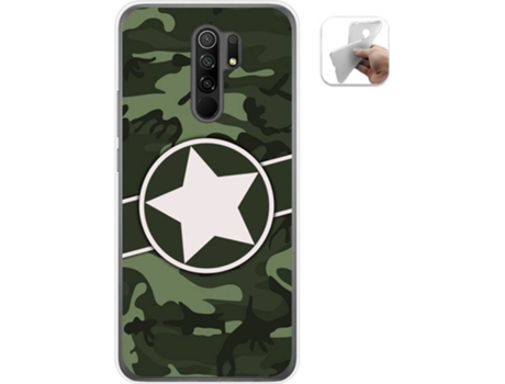 Carcasa Xiaomi Redmi 9 TUMUNDOSMARTPHONE Camuflaje 01 Multicolor