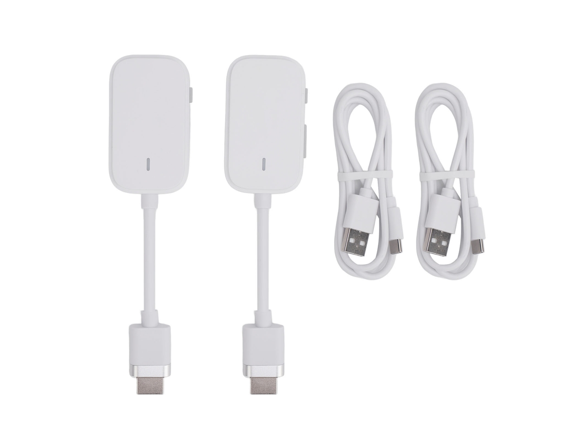 Receptor y transmisor de interfaz multimedia HD inalámbrica (transmisión Wi-Fi 5G, pantalla HD 4K)