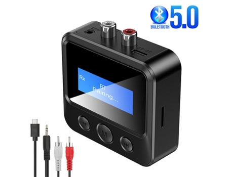 Bluetooth 5,0 transmisor receptor EDR adaptador inalámbrico USB Dongle 3,5mm AUX RCA para TV PC auriculares hogar estéreo coche Audio HIFI