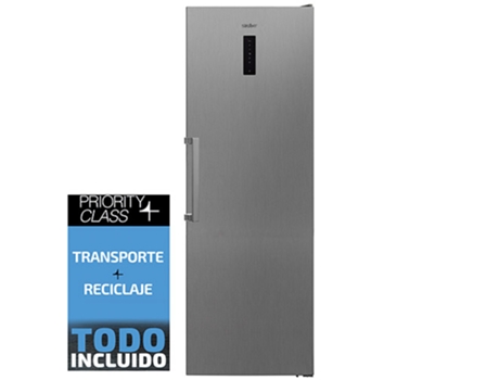 Congelador vertical SAUBER SERIE5-186I-C nofrost e alto 186 cm 307 litros acero inox