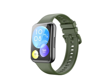 Correa de Silicona ajustable para Huawei Watch Fit 2 - verde intenso
