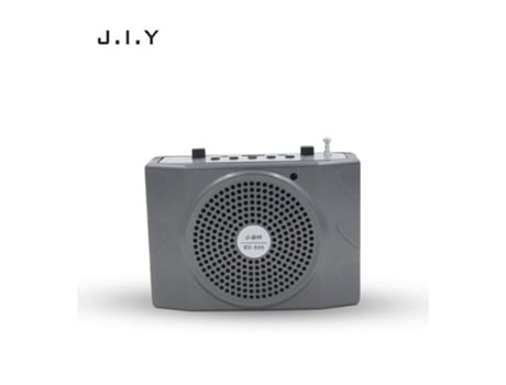 Amplificador de voz Micrófono Entrenadores con cable Altavoz Bluetooth Amplificador de voz Megáfono Guía de enseñanza Carga USB Gris