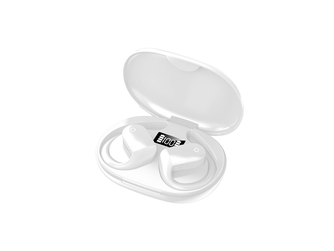 YEMAESRE Auriculares inalámbricos Bluetooth de alta fidelidad con cancelación de ruido Blanco