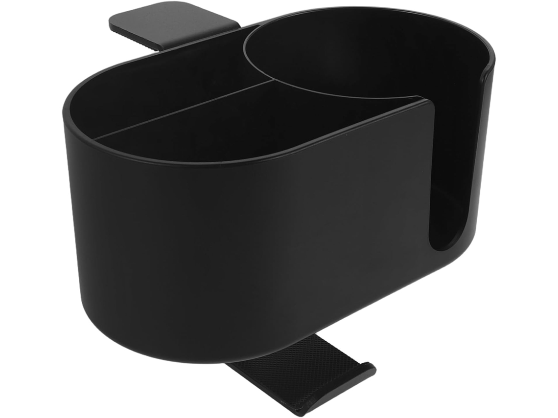 Soporte Giratorio Para Auriculares Y Vasos Con Portalápices Integrado