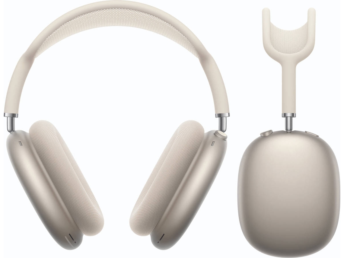 Auriculares Bluetooth APPLE Airpods Max 2 (Over Ear - Micrófono - Beige)
