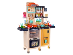 Cocina americana con función de luz y sonido 65 piezas. Azul B. activo