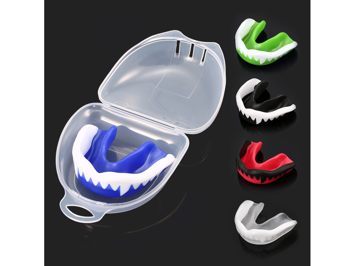 Protector Bucal Deportivo De Eva De Grado Alimenticio Para Boxeo, Kárate, Muay Thai, Hervir Y Morder - Adulto