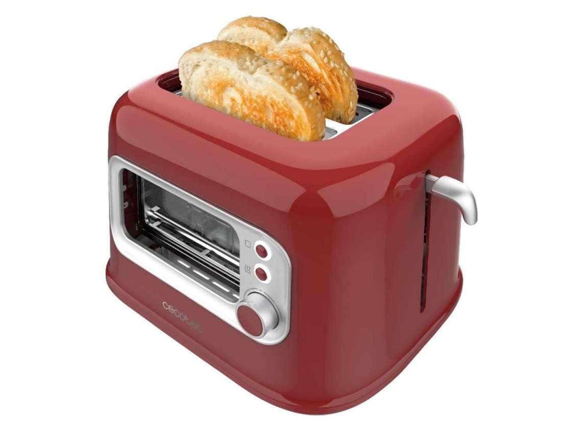 Tostador vertical RetroVision Red CECOTEC