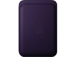 Funda APPLE FineWoven Wallet con MagSafe para iPhone 16 (BlackBerry)