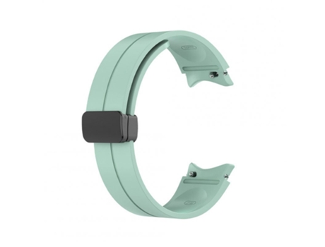 Correa de Silicona para Correa de repuesto para Samsung Galaxy Watch 4 5 5 Pro verde claro