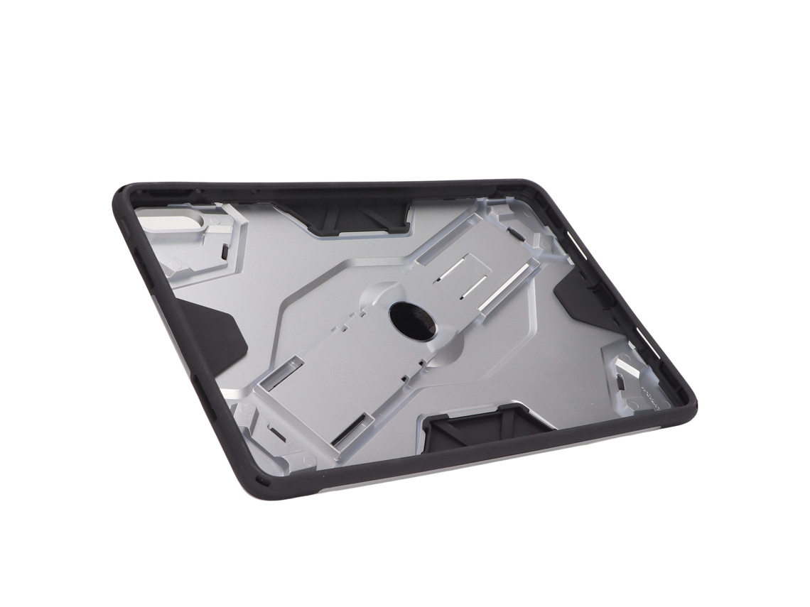 Funda ultrafina multifuncional a prueba de golpes con correa ajustable para Huawei Matepad 11 (plata, dorado claro)
