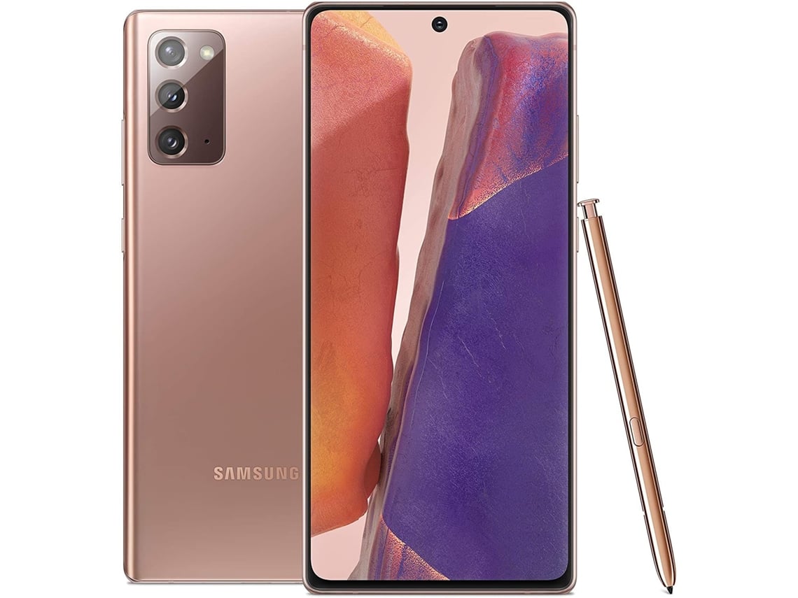 Smartphone SAMSUNG Galaxy Note 20 (Reacondicionado Como Nuevo - 256 GB - Bronce)