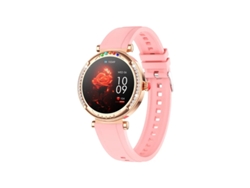 Reloj inteligente Bestvite CF33 de 1,27 pulgadas, resistente al agua IP67, con más de 100 modos deportivos, color rosa