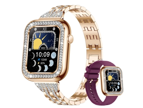 Reloj inteligente para mujer, reloj inteligente deportivo, Monitor de pista, llamada Bluetooth, reloj de marca para mujer para regalo VEANXIN