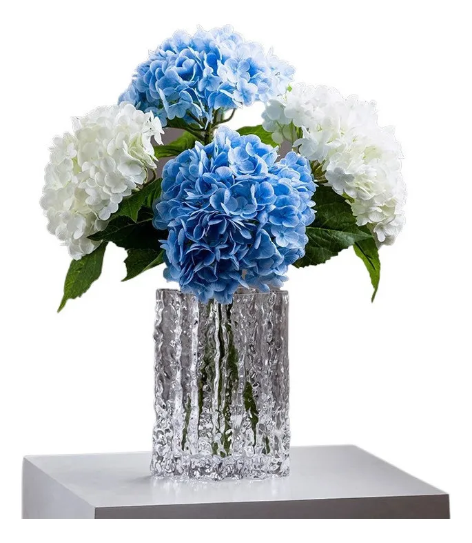 Hortensia grande nueva, 4 hortensias artificiales, vayotoy