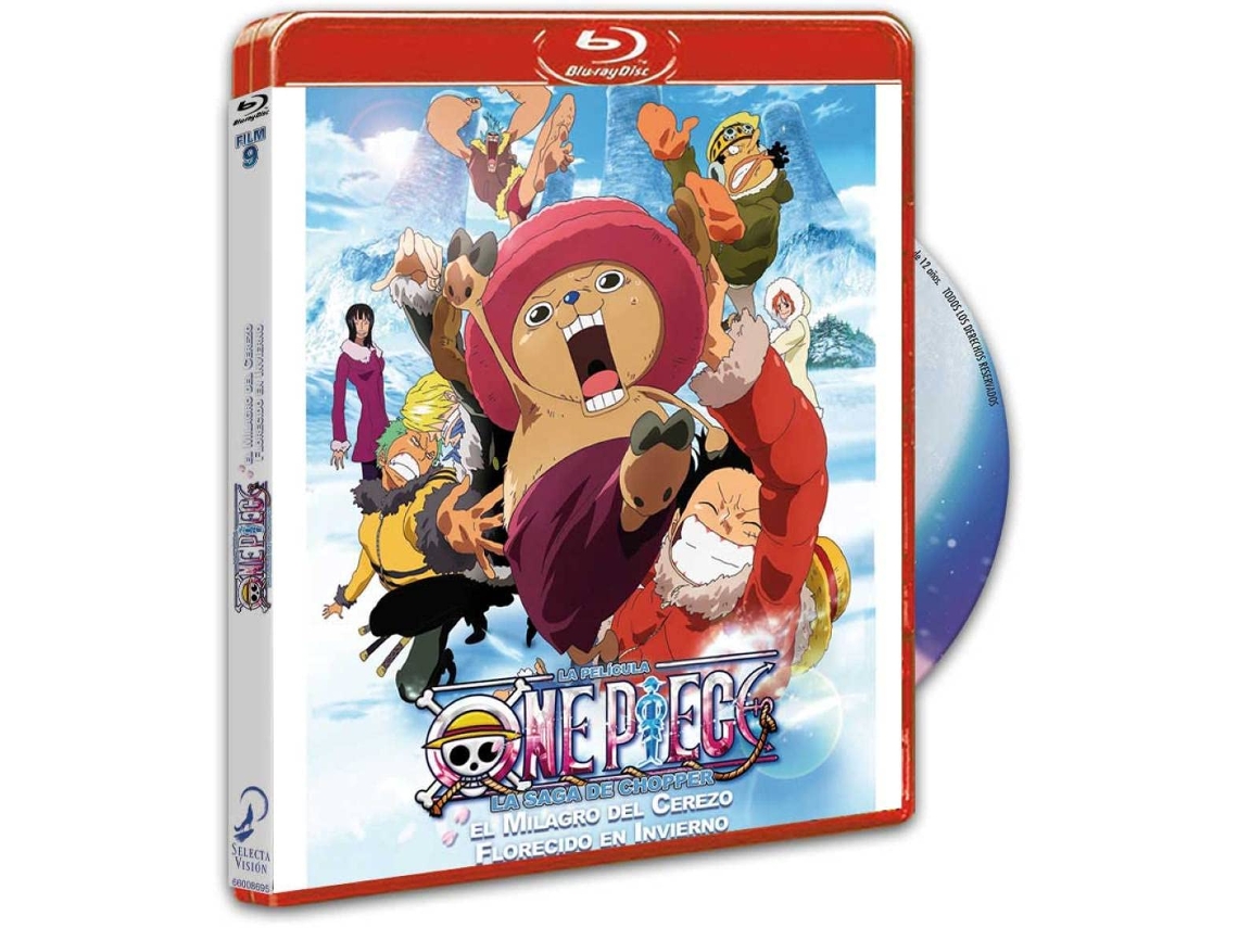 DVD One Piece: Episodo Obu Choppa + Fuyu Ni Saku Kiseki no Sakura / One Piece. Película 9