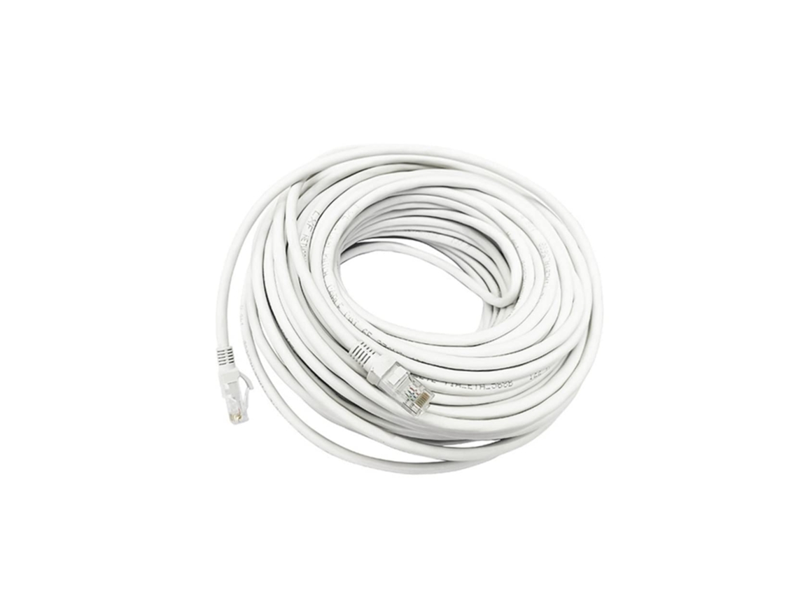 Cable Ethernet Cat6 Ultrarrápido De 50 Metros Con Conector De Red Para Ordenadores