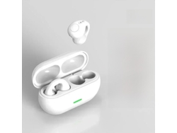 Auriculares Inalámbricos Bluetooth 5.3 (blancos), Conducción Ósea, Estéreo, Resistentes Al Agua