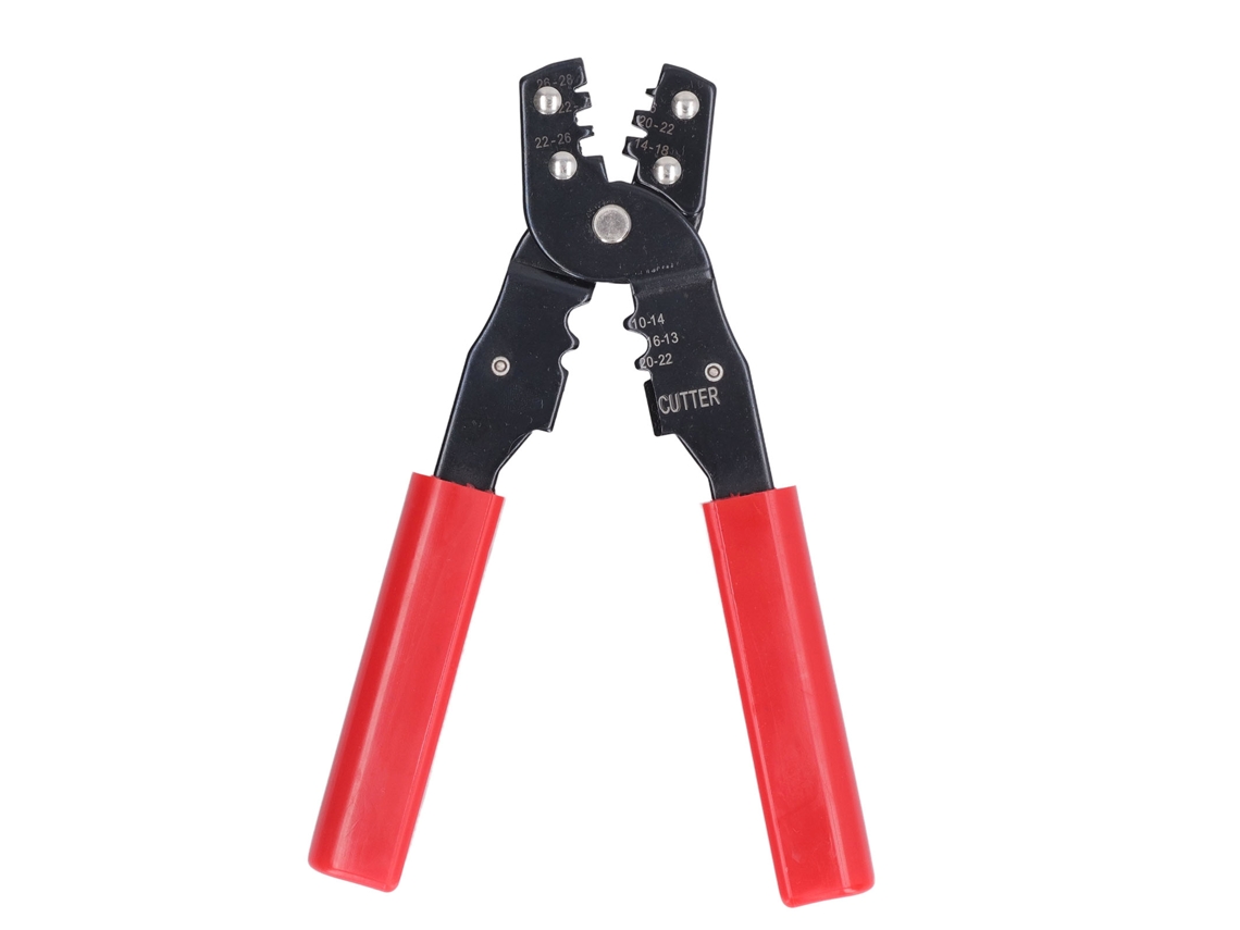 Herramienta Multifuncional Para Electricistas: Pelacables, Cortador Y Crimpadora.