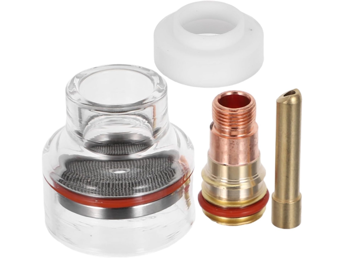 Topbathy Boquilla Tig De Vidrio Alta 4 Mm Aplicación Precisa Esta