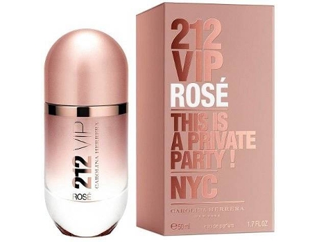 Perfume CAROLINA HERRERA 212 Vip Rosé 50ml 1.7 fl.oz (Eau de Parfum)