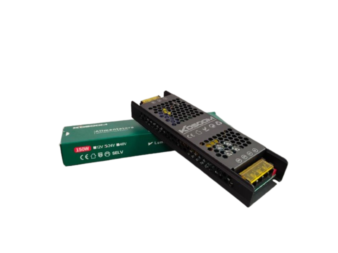 Transformador ultrafino de fuente de alimentación LED regulable de 24V y 150W para controlador LED de tira LED