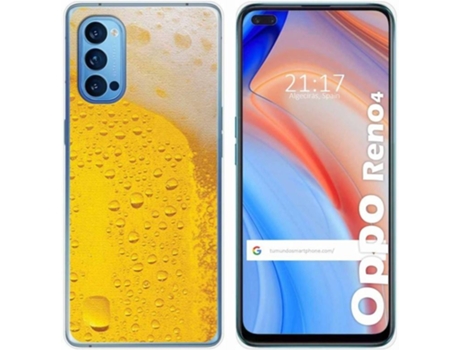 Carcasa Oppo Reno 4 5G TUMUNDOSMARTPHONE Cerveza