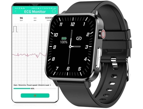 Reloj inteligente ALIMENTACIÓN YIZ1412 Negro