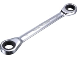 Llave De Carraca De Doble Extremo (14 Mm X 17 Mm) Métrica, 72 Dientes, 12 Puntas, Cr-v.
