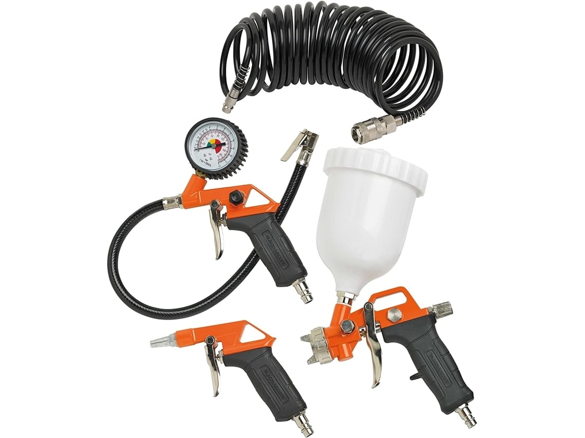 Kit De Accesorios De Aire Comprimido 4Pç Ref.9045851Bnd BLACK+DECKER