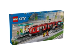 Lego 60423 coche eléctrico y estación en el centro