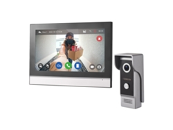 Timbre inalámbrico con cámara y monitor de 7 pulgadas y 1080p
