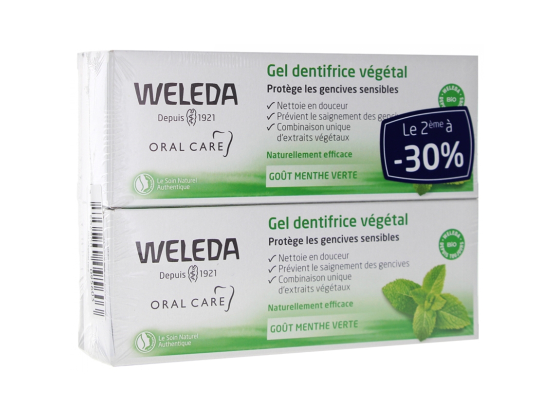 Pasta Dentifrica Vegetal Lote de 2 X 75 Ml WELEDA