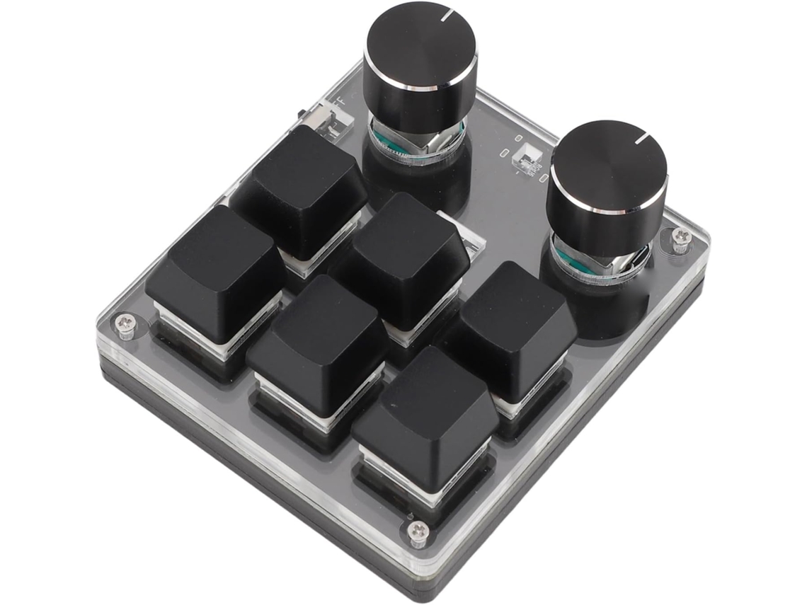 Teclado Usb De 6 Teclas Con Funciones Personalizadas Programables - Macro One