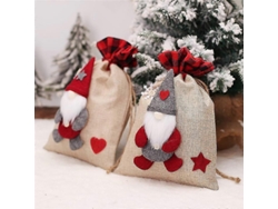 Bolsa de regalo para árbol de Navidad de Papá Noel, bolsa de dulces navideña, adornos navideños para el hogar, regalos de Año Nuevo 2023, Hengjian