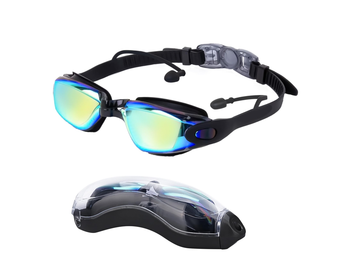 Gafas De Natación De Silicona, Antivaho, Con Protección Uv, Perfectamente Selladas, Aptas Para Deportes Acuáticos Para Hombres Y Mujeres Adultos.