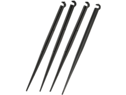 Adaptador de conector de manguera en forma de C de 60 pulgadas, soportes para mangueras de 4/7 mm, 8 insertos.