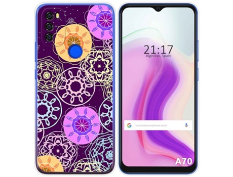 Carcasa Blackview A70 TUMUNDOSMARTPHONE Dibujos Multicolor