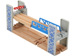 Conjunto De Puente Ferroviario De Madera, Vías De Tren En Miniatura, Modelo Para Armar Para Niños Y Niñas.