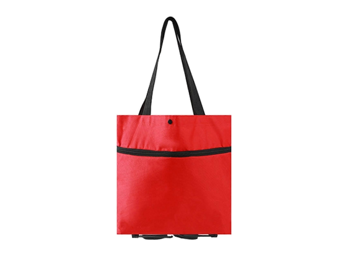 Carrito de la compra plegable con ruedas, bolsa de transporte reutilizable, tejido Oxford, gran capacidad, para supermercados. GOKOCO