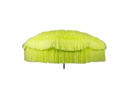 Parasol aluminio rafia 200 cm verde