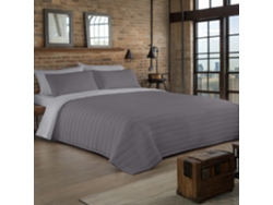 Colcha Bouti Reversible Bicolor Gris/gris Claro Cama 180