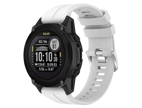 Correa Smartwatch Para Garmin Descent G1 / Forerunner 745/945/935 / Approach S62 Blanca VENISYMLIS