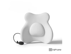 Almofada Eifson De Apoio Lombar Inflável Ergonômica (cinza Claro)