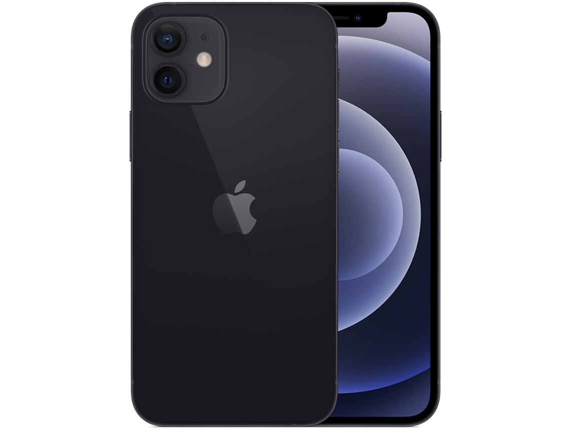 iPhone 12 APPLE (Reacondicionado Como Nuevo - 4 GB - 64 GB - Negro)